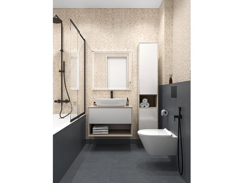 Совмещенный санузел Риальто Антика / Про Чементо