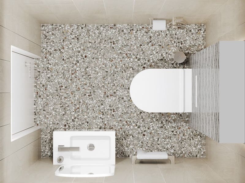 Туалетная комната Монтиони / Бричиола