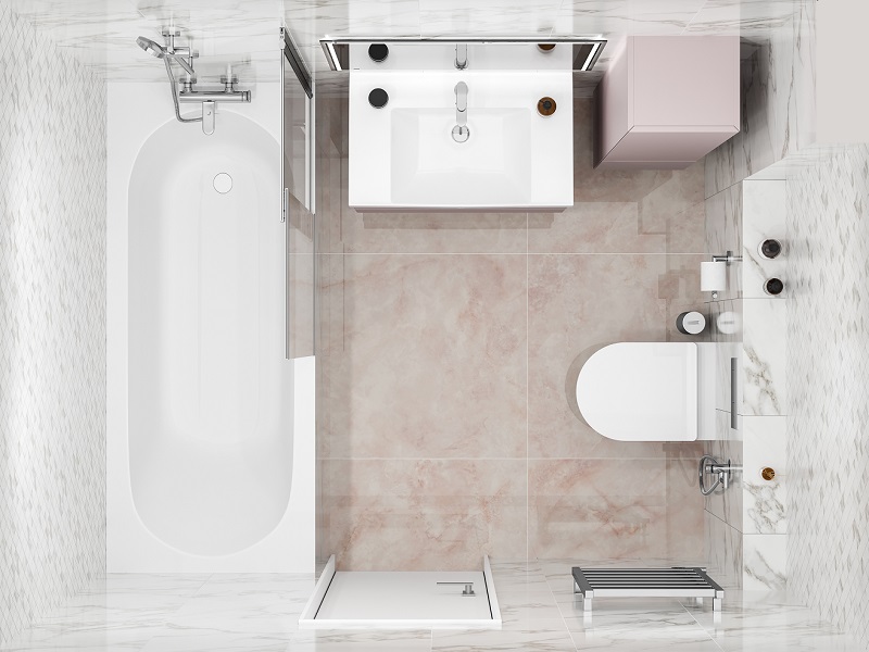 Ванная комната Монте Тиберио / Ониче