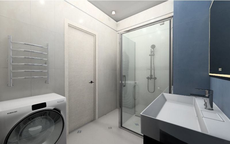 Совмещенный санузел Онда в стиле пэчворк Совмещенный санузел Онда в стиле пэчворк