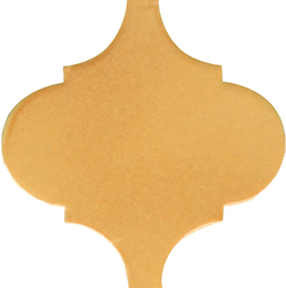 Арабески Майолика желтый глянцевый 26x30x0,7 Арабески Майолика желтый глянцевый 26x30x0,7