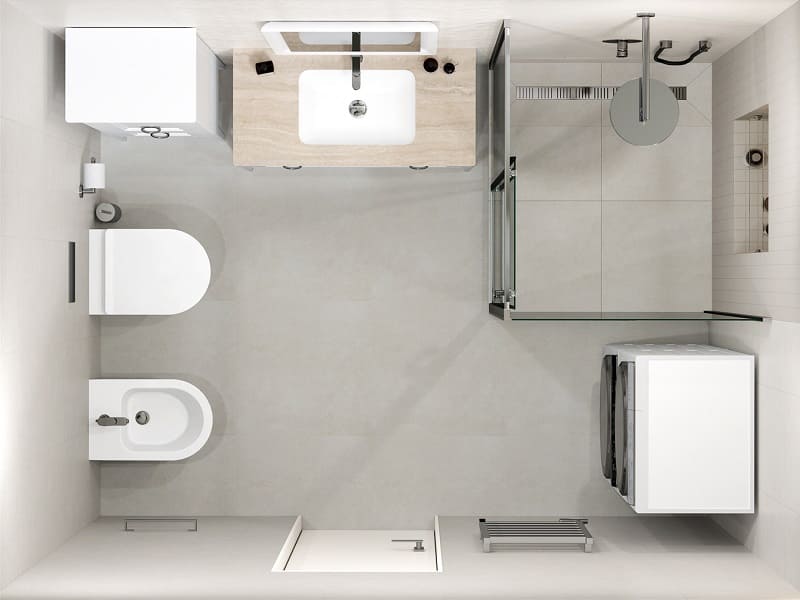 Совмещенный санузел Монсеррат