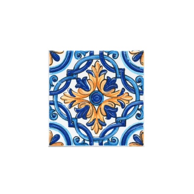 Вставка Капри майолика 9,8x9,8x0,7