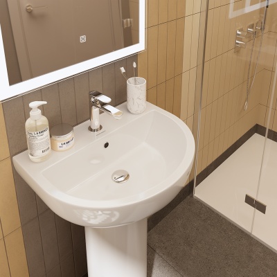 Раковина Buongiorno/Бонджорно 55 с крепежом