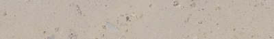 Плинтус Тараскон бежевый светлый матовый обрезной 60x9,5x0,9