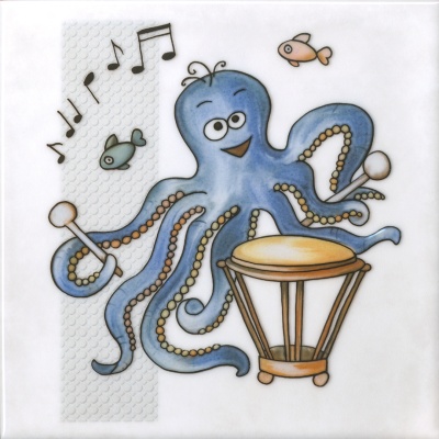 Декор Симфония 6 глянцевый 20x20x0,69 Декор Симфония 6 глянцевый 20x20x0,69