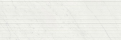 Борсари белый структура матовый обрезной 25x75x0,9