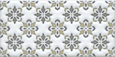 Декор Клемансо орнамент матовый 7,4x15x0,69