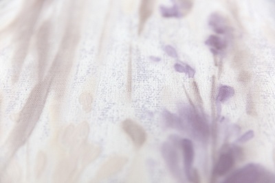 Обои виниловые на флизелиновой основе Отражение мотив, серый сиреневый