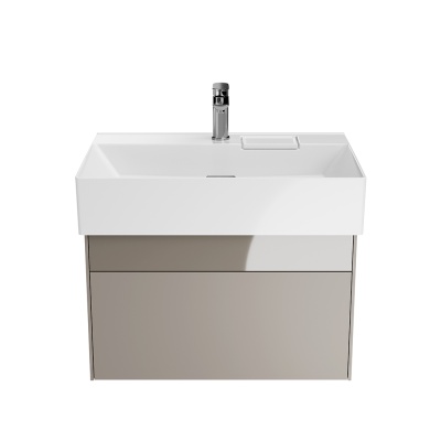 Тумба Logica/Лоджика подвесная 2 ящика 70 см, песчаный