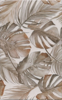 Левада коричневый глянцевый 25x40x0,88