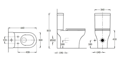 Комплект с напольным унитазом БОНДЖОРНО и универсальным сиденьем с микролифтом Комплект с напольным унитазом БОНДЖОРНО и универсальным сиденьем с микролифтом