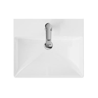 Раковина Pro/Про мебельная\подвесная 50, белая глянцевая Раковина Pro/Про мебельная\подвесная 50, белая глянцевая