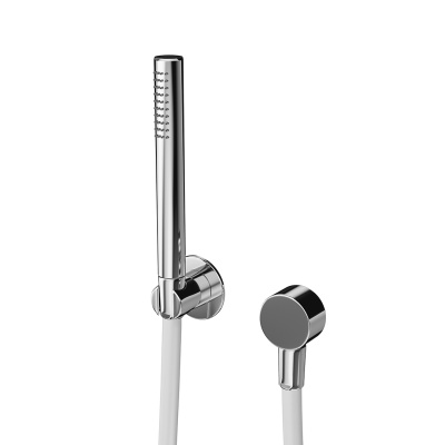 Ручной душ OLE с держателем для лейки и шлангом, без вывода для подачи воды, хром Ручной душ OLE с держателем для лейки и шлангом, без вывода для подачи воды, хром