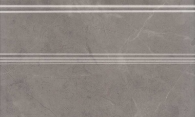 Плинтус Гран Пале серый глянцевый 25x15x1,5