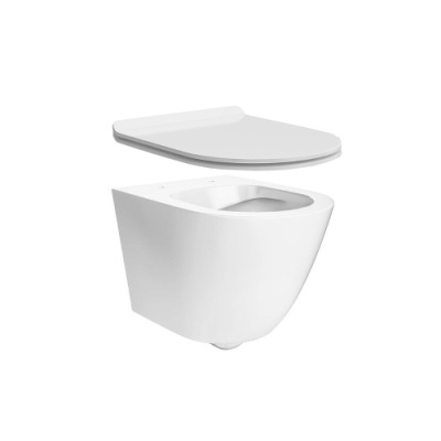 Комплект с подвесным унитазом СФЕРА и универсальным сиденьем с микролифтом Комплект с подвесным унитазом СФЕРА и универсальным сиденьем с микролифтом