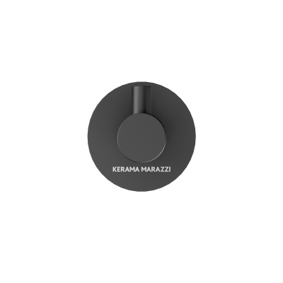 Крючок Изола настенный, черный матовый