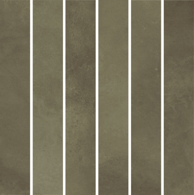 Декор Фес мозаичный зелёный глянцевый 15x15x0,77