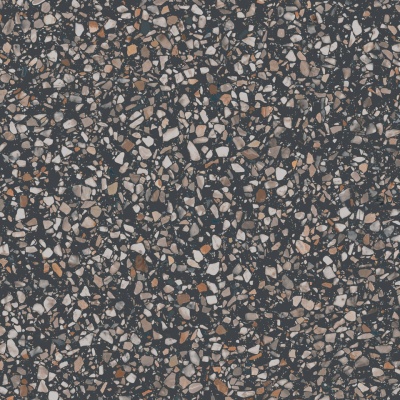 Бричиола чёрный матовый обрезной 60x60x0,9