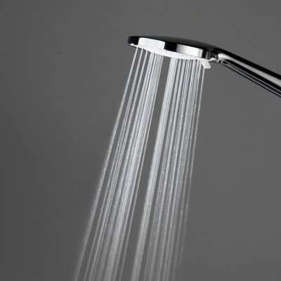 Душевая колонна круглая FONTE на 2 потока без смесителя, черный матовый Душевая колонна круглая FONTE на 2 потока без смесителя, черный матовый