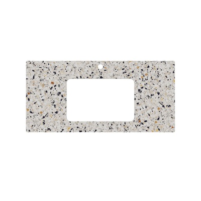 Столешница для раковин, встраиваемых снизу, Бричиола 100, белый натуральный