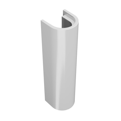 Пьедестал Pro/Про напольный, белый глянцевый