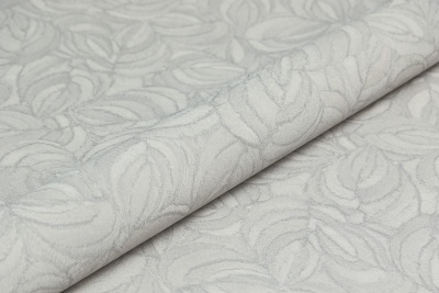 Обои виниловые на флизелиновой основе Мираж база универсальная, серый, листья