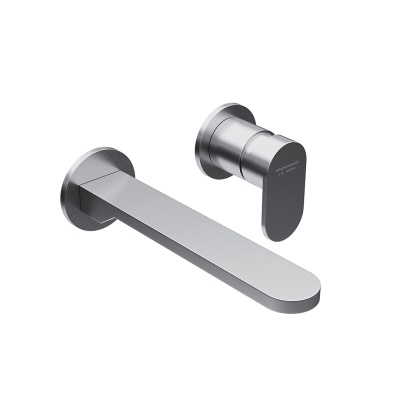 Смеситель для раковины SIARA настенный, с внутренней частью, нержавеющая сталь Смеситель для раковины SIARA настенный, с внутренней частью, нержавеющая сталь