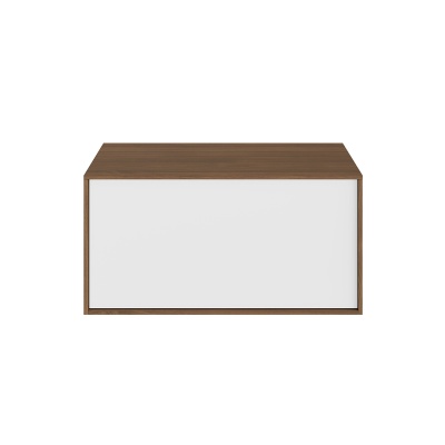 Тумба Atollo/Атолло напольная/подвесная с ящиком 80, деревянная