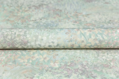 Обои виниловые на флизелиновой основе Апрель мотив 2, зелёный Обои виниловые на флизелиновой основе Апрель мотив 2, зелёный