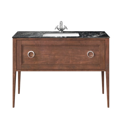 Тумба Plaza Classic/Плаза Классик напольная 1 ящик 120, орех матовый