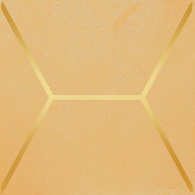 Декор Витраж желтый глянцевый 15x15x0,69 Декор Витраж желтый глянцевый 15x15x0,69