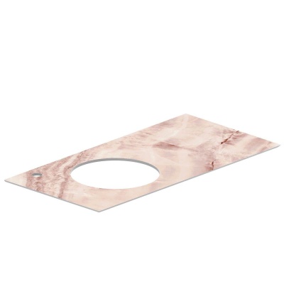 Столешница из керамогранита Ониче 97, розовая