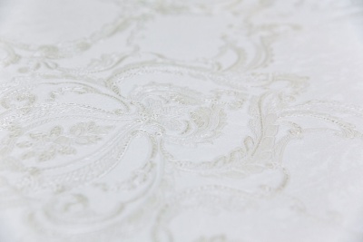 Обои виниловые на флизелиновой основе Ориент мотив, белый Обои виниловые на флизелиновой основе Ориент мотив, белый