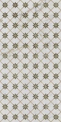 Декор Серенада 1 глянцевый обрезной 30x60x0,9