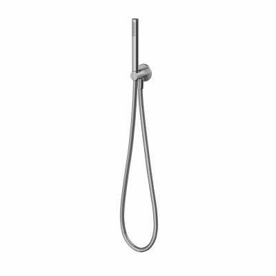 Ручной душ Eterna/Этерна с держателем, шлангом и выходом для воды, нержавеющая сталь