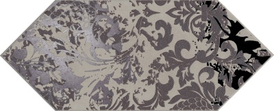 Декор Каламита 2 серый 14x34x0,69 Декор Каламита 2 серый 14x34x0,69