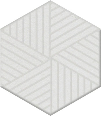 Декор Агуста белый 6x5,2x0,69