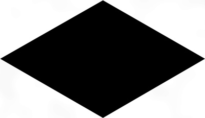 Декор Риад чёрный глянцевый 13,5x7,8x0,9