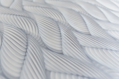 Обои виниловые Трессаж мотив, серый