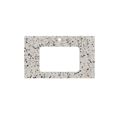 Столешница для раковин, встраиваемых снизу, Бричиола 80, белый натуральный