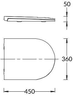 Комплект с подвесным унитазом и сиденьем BUONGIORNO PRO