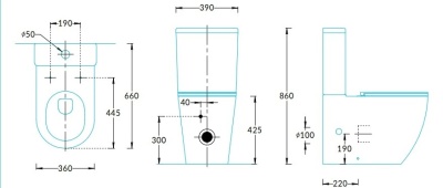 Комплект с напольным унитазом SFERA