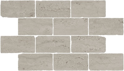 Декор Сан-Марко мозаичный серый матовый обрезной 46,5x26,5x0,9