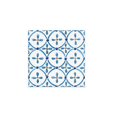 Вставка Капри майолика 9,8x9,8x0,7