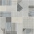 Панно Тассо микс матовый обрезной 60x60x0,9