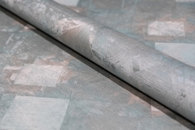 Обои виниловые Винтаж база универсальная, зеленый