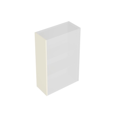 Боковина универсальная для двух модулей CARAVAN, сливочная матовая