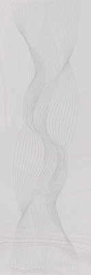 Декор Веро серый светлый глянцевый обрезной 40x120x1 Декор Веро серый светлый глянцевый обрезной 40x120x1