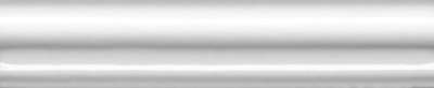 Бордюр Багет Граньяно белый глянцевый 15x3x1,6 Бордюр Багет Граньяно белый глянцевый 15x3x1,6